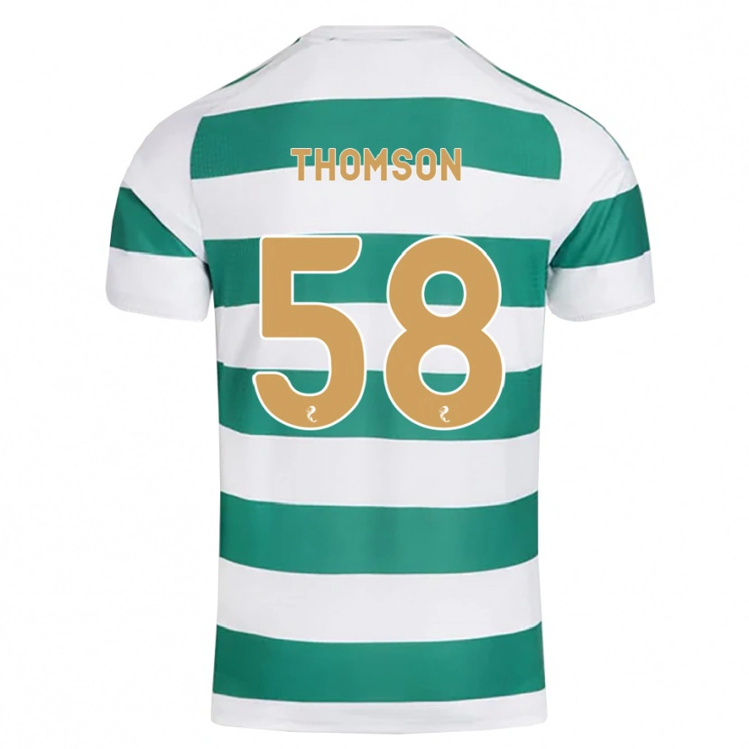 Danxen Criança Camisola Corey Thomson #58 Ciano Escuro Branco Principal 2026/27 Camisa Brasil