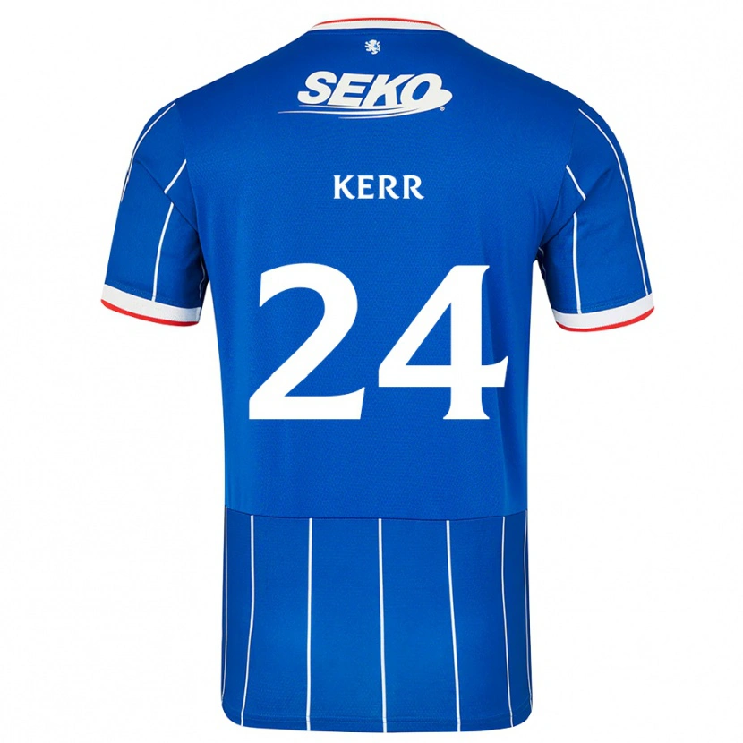 Danxen Criança Camisola Samantha Mary Kerr #24 Vermelho Azul Branco Principal 2026/27 Camisa Brasil
