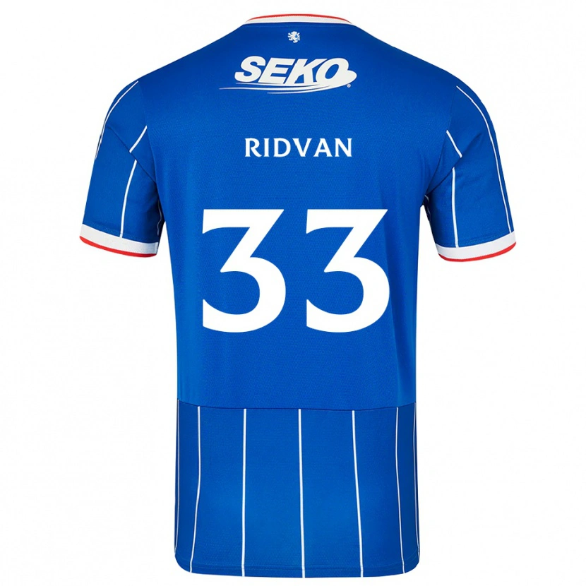 Danxen Criança Camisola Rıdvan Yılmaz #33 Vermelho Azul Branco Principal 2026/27 Camisa Brasil