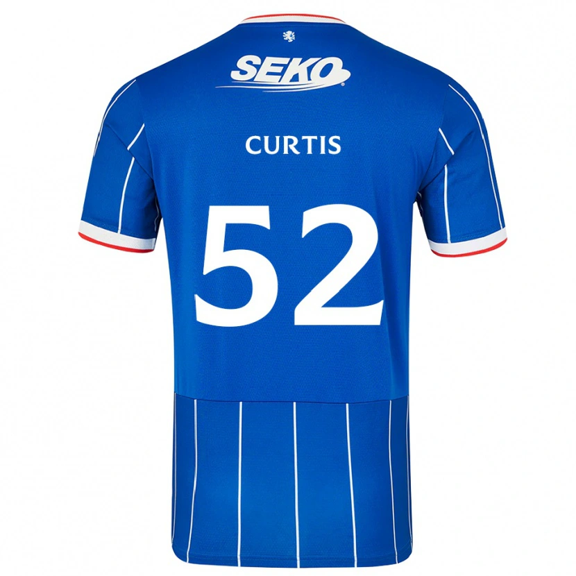 Danxen Criança Camisola Findlay Curtis #52 Vermelho Azul Branco Principal 2026/27 Camisa Brasil