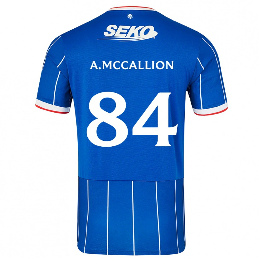 Danxen Criança Camisola Aiden Mccallion #84 Vermelho Azul Branco Principal 2026/27 Camisa Brasil