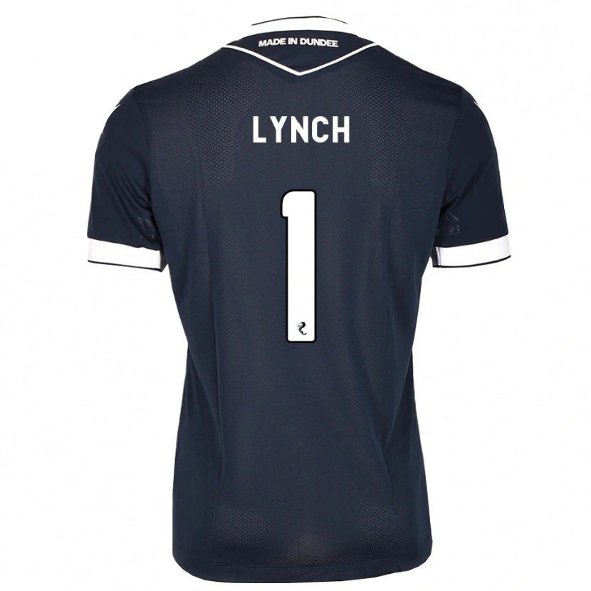 Danxen Criança Camisola Ruaridh Lynch #1 Azul Meia-Noite Branco Principal 2026/27 Camisa Brasil