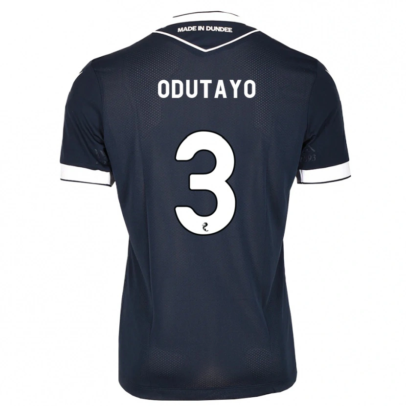 Danxen Criança Camisola Idris Odutayo #3 Azul Meia-Noite Branco Principal 2026/27 Camisa Brasil