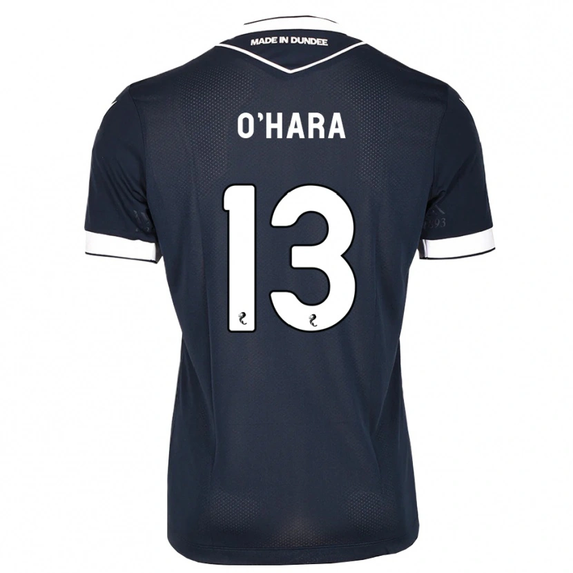 Danxen Criança Camisola Kieran O'hara #13 Azul Meia-Noite Branco Principal 2026/27 Camisa Brasil