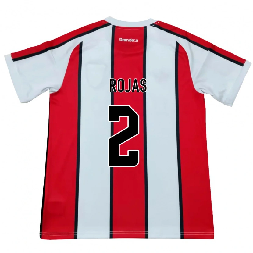 Danxen Criança Camisola Robert Rojas #2 Branco Vermelho Preto Alternativa 2026/27 Camisa Brasil