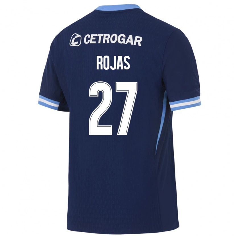 Danxen Criança Camisola Gabriel Rojas #27 Azul Real Azul Claro Branco Alternativa 2026/27 Camisa Brasil