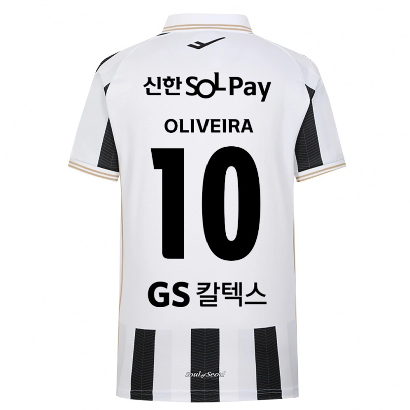 Danxen Criança Camisola Anderson Oliveira #10 Branco Preto Alternativa 2026/27 Camisa Brasil