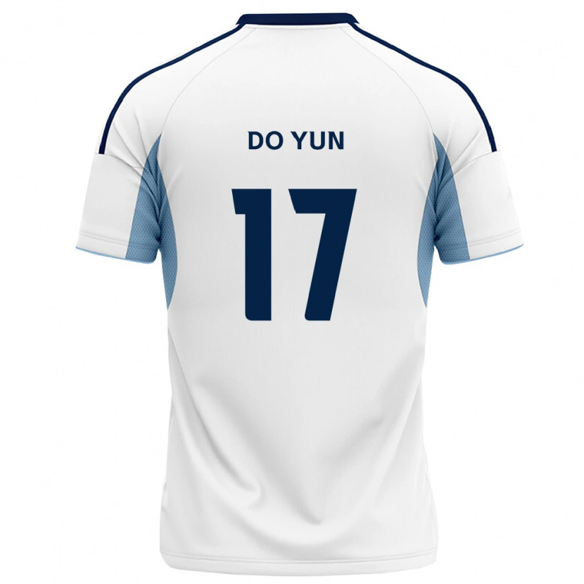 Danxen Criança Camisola Do-Yun Kwon #17 Azul Real Branco Alternativa 2026/27 Camisa Brasil
