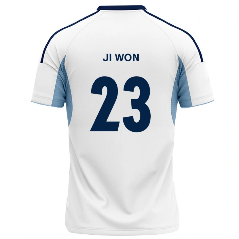 Danxen Criança Camisola Ji-Won Moon #23 Azul Real Branco Alternativa 2026/27 Camisa Brasil