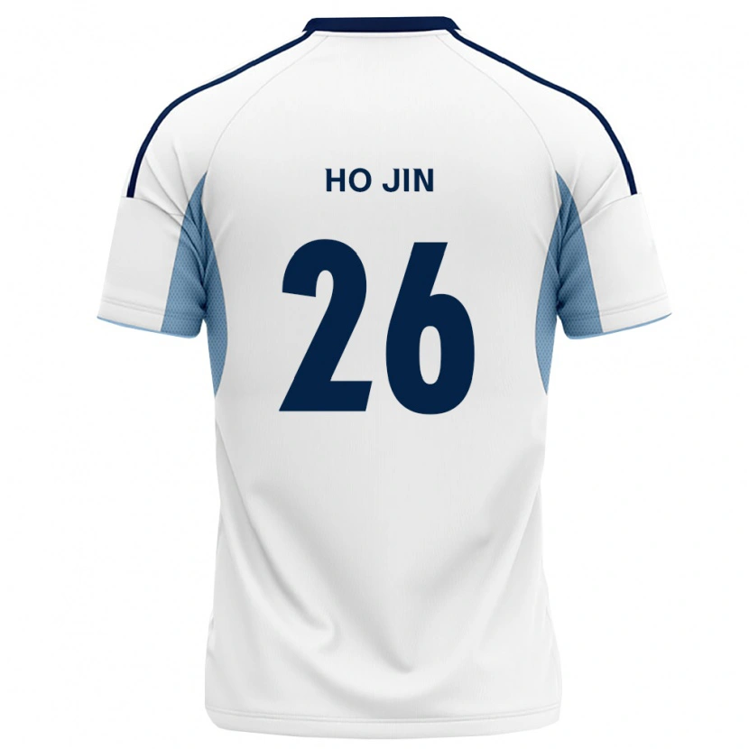 Danxen Criança Camisola Ho-Jin Bae #26 Azul Real Branco Alternativa 2026/27 Camisa Brasil