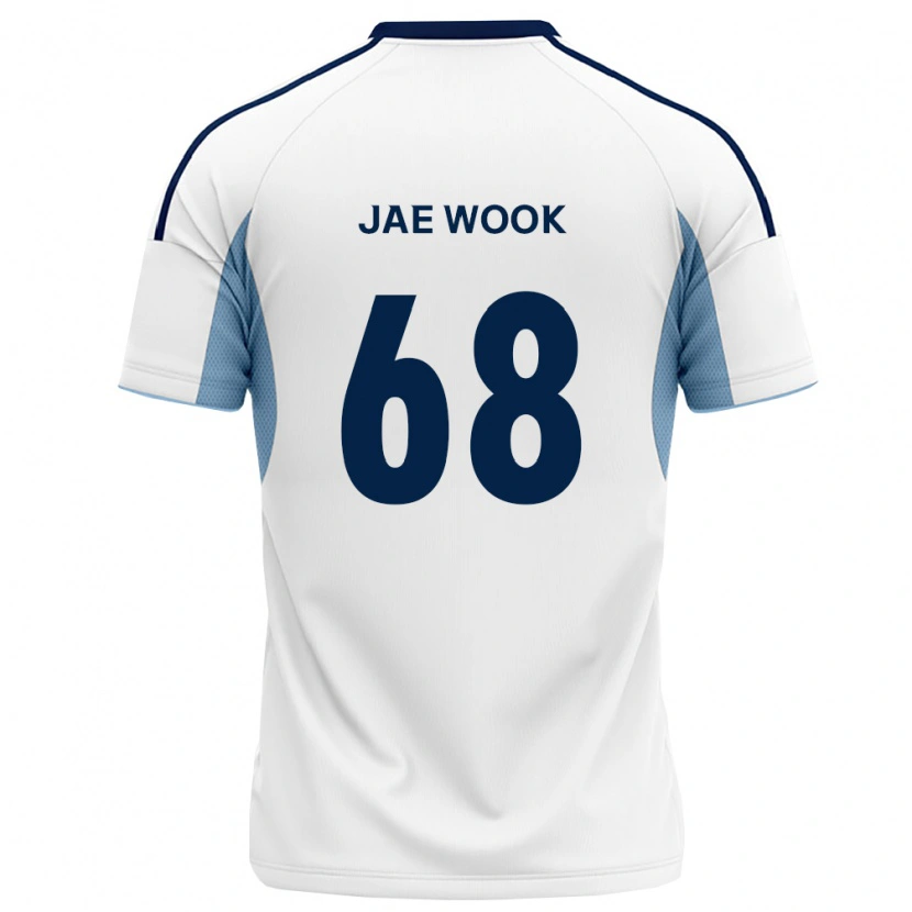 Danxen Criança Camisola Jae-Wook Lee #68 Azul Real Branco Alternativa 2026/27 Camisa Brasil