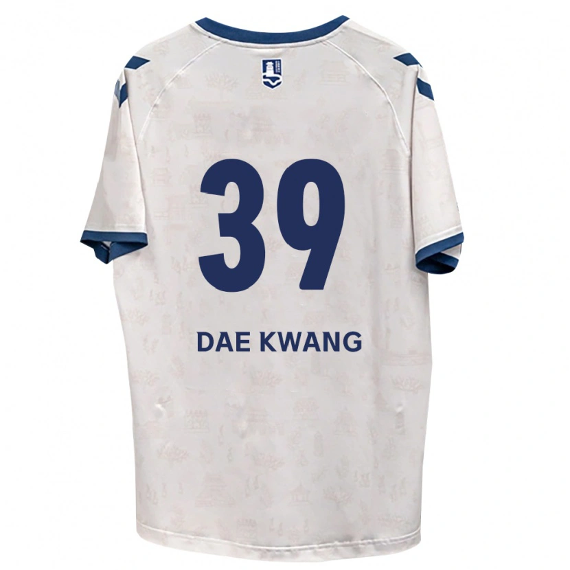 Danxen Criança Camisola Dae-Kwang Lee #39 Azul Real Branco Alternativa 2026/27 Camisa Brasil