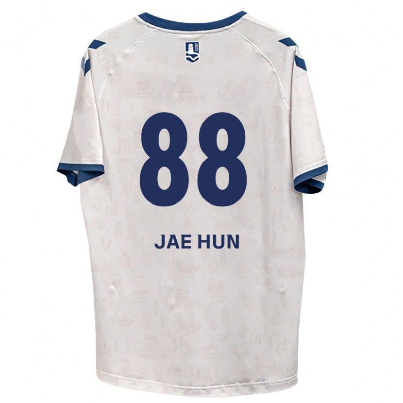 Danxen Criança Camisola Jae-Hun Park #88 Azul Real Branco Alternativa 2026/27 Camisa Brasil