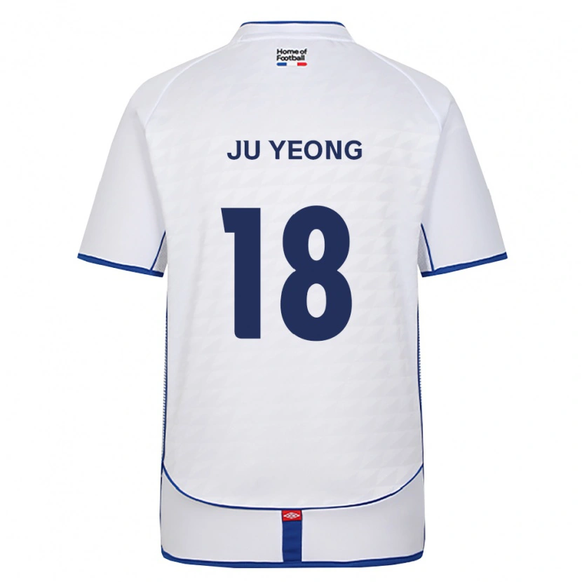 Danxen Criança Camisola Ju-Yeong Park #18 Preto Branco Vermelho Alternativa 2026/27 Camisa Brasil