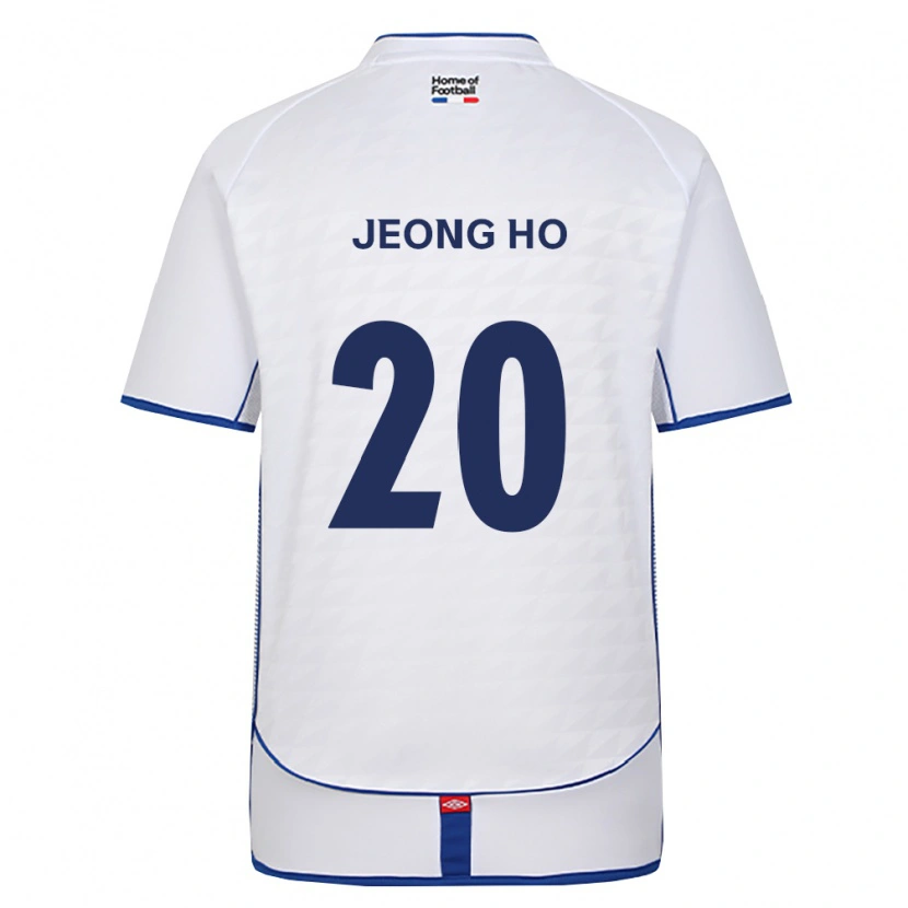 Danxen Criança Camisola Jeong-Ho Hong #20 Preto Branco Vermelho Alternativa 2026/27 Camisa Brasil