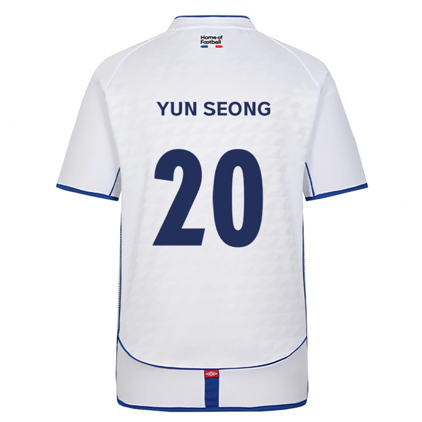 Danxen Criança Camisola Yun-Seong Jo #20 Preto Branco Vermelho Alternativa 2026/27 Camisa Brasil