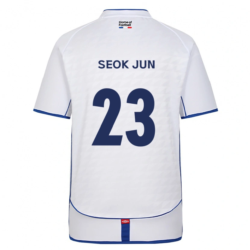 Danxen Criança Camisola Seok-Jun Wi #23 Preto Branco Vermelho Alternativa 2026/27 Camisa Brasil