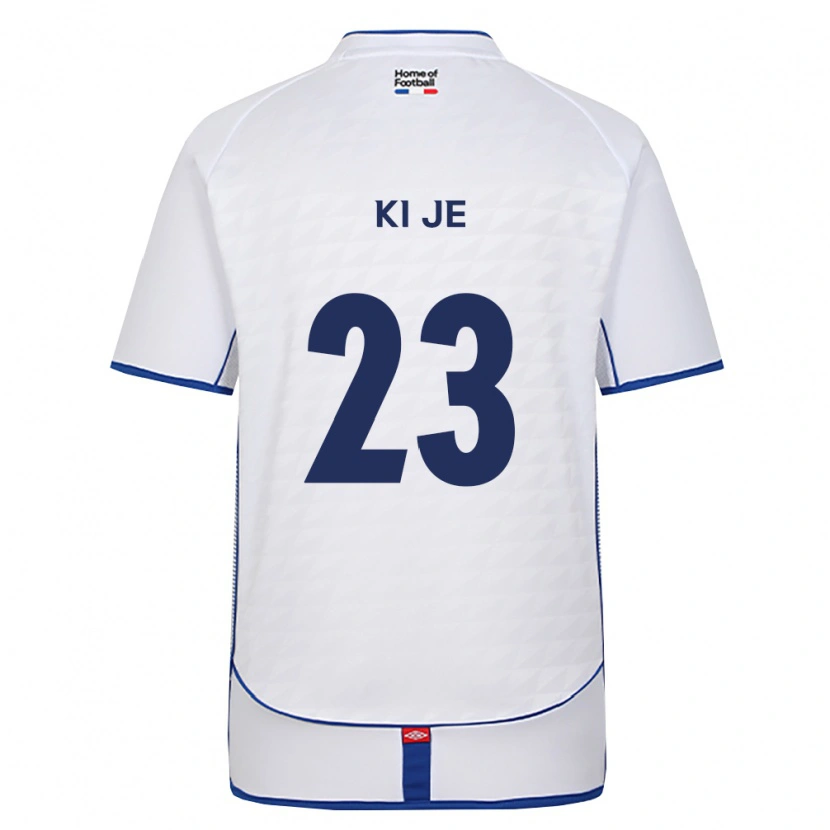 Danxen Criança Camisola Ki-Je Lee #23 Preto Branco Vermelho Alternativa 2026/27 Camisa Brasil