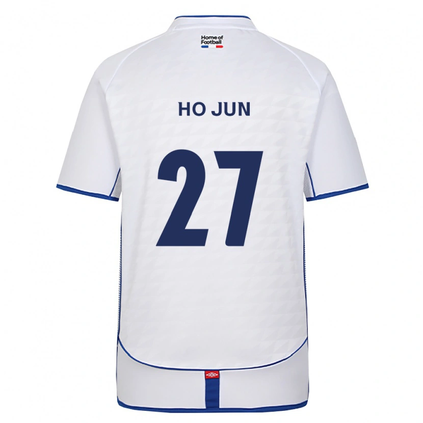 Danxen Criança Camisola Ho-Jun Son #27 Preto Branco Vermelho Alternativa 2026/27 Camisa Brasil
