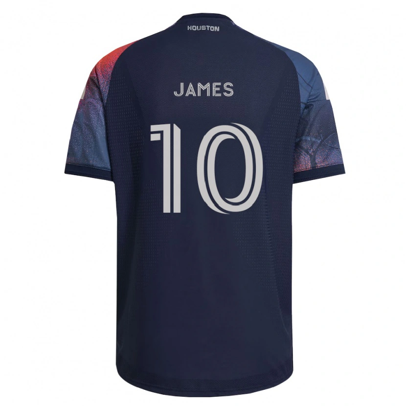 Danxen Criança Camisola Peyton James #10 Azul Profundo Branco Laranja Alternativa 2026/27 Camisa Brasil