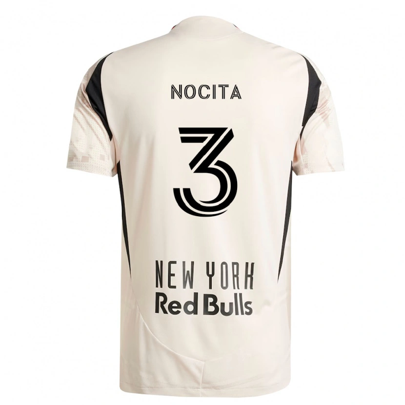 Danxen Criança Camisola Matthew Nocita #3 Branco Off-Red Preto Alternativa 2026/27 Camisa Brasil