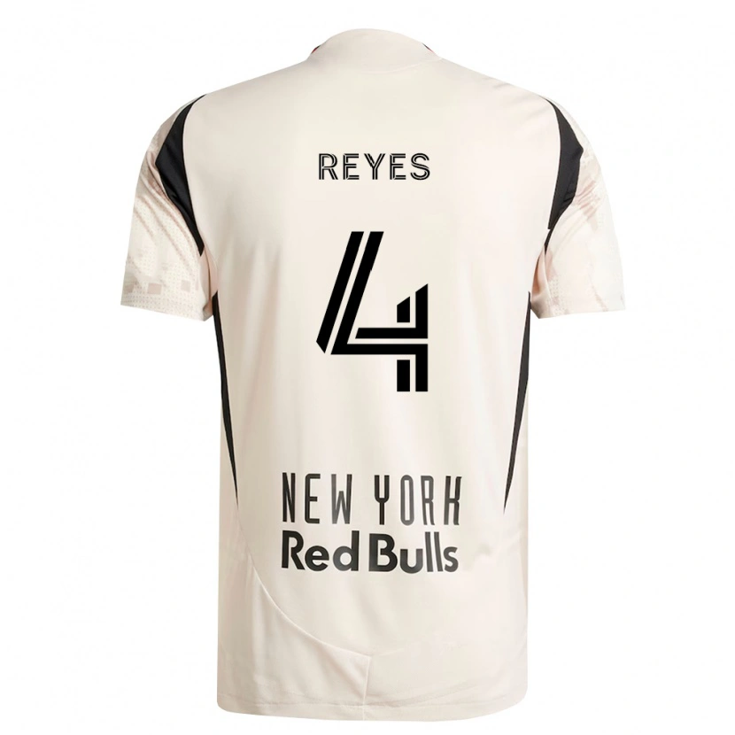 Danxen Criança Camisola Andrés Reyes #4 Branco Off-Red Preto Alternativa 2026/27 Camisa Brasil