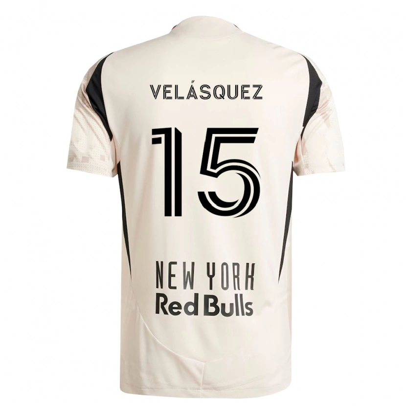 Danxen Criança Camisola Eric Velásquez #15 Branco Off-Red Preto Alternativa 2026/27 Camisa Brasil