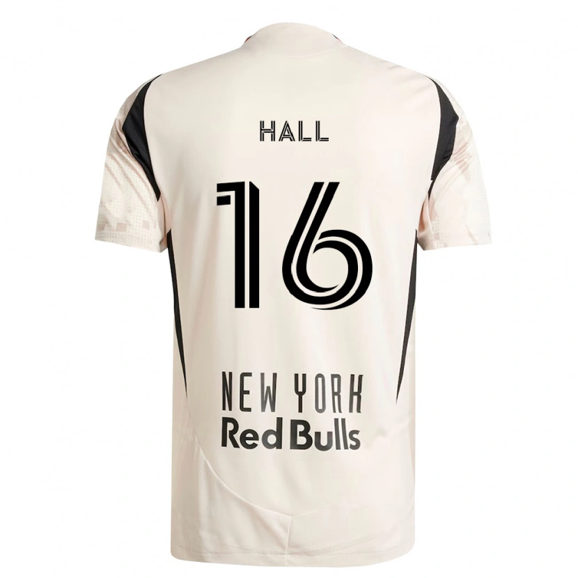 Danxen Criança Camisola Julian Hall #16 Branco Off-Red Preto Alternativa 2026/27 Camisa Brasil