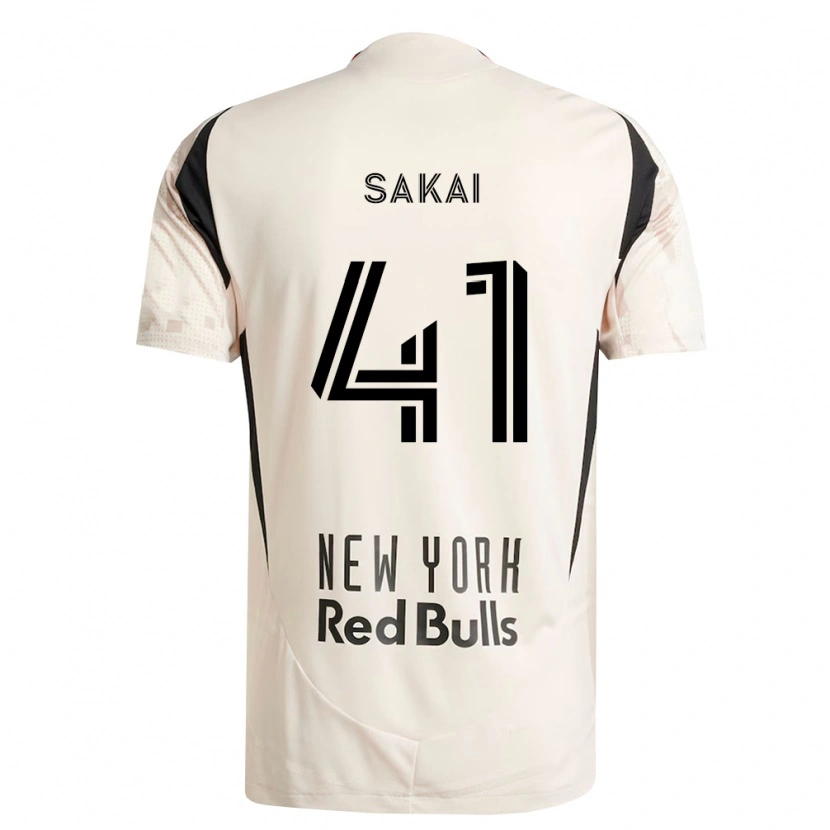 Danxen Criança Camisola Shunya Sakai #41 Branco Off-Red Preto Alternativa 2026/27 Camisa Brasil