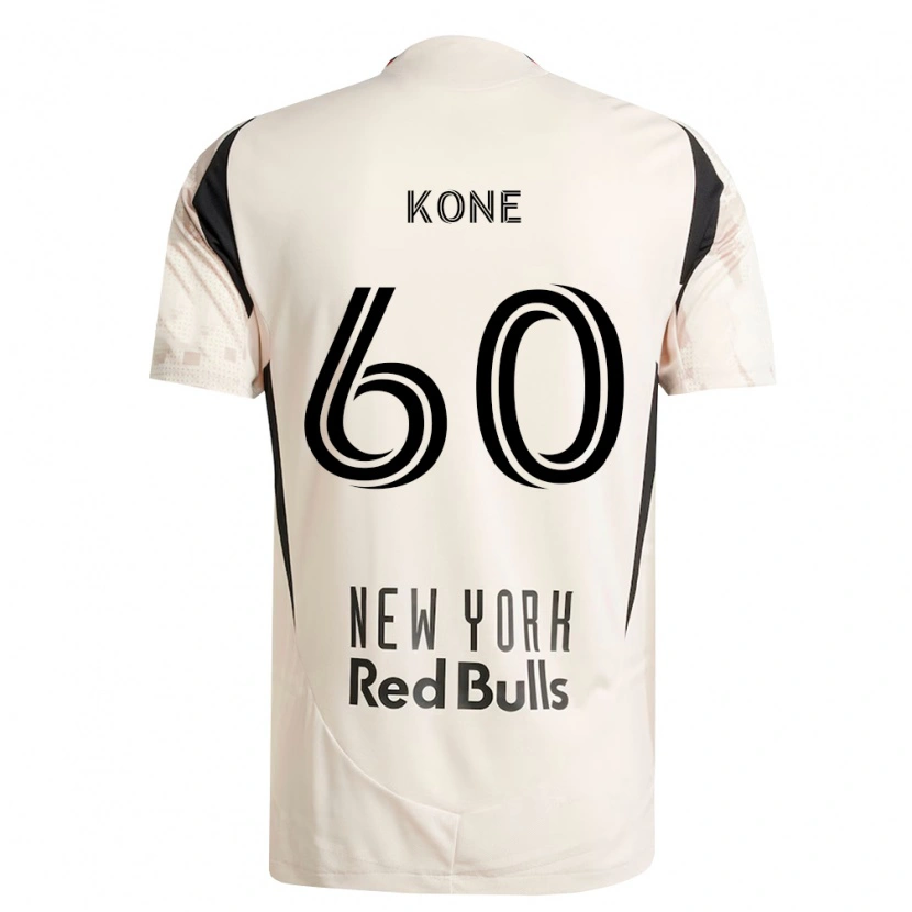Danxen Criança Camisola Sekou Kone #60 Branco Off-Red Preto Alternativa 2026/27 Camisa Brasil