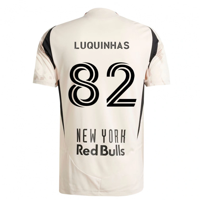 Danxen Criança Camisola Luquinhas #82 Branco Off-Red Preto Alternativa 2026/27 Camisa Brasil