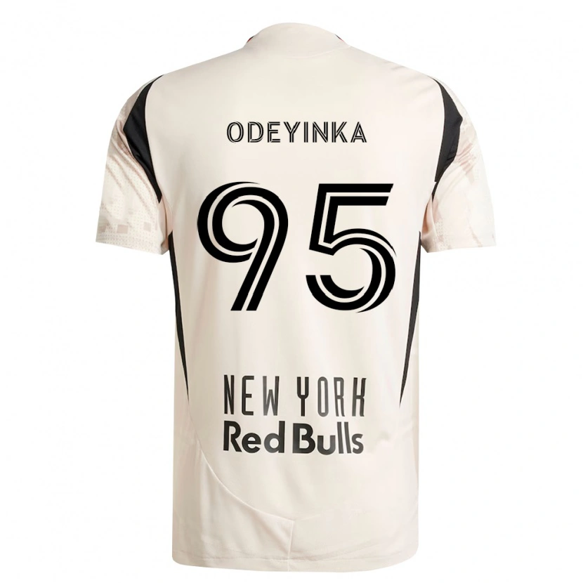 Danxen Criança Camisola Malik Odeyinka #95 Branco Off-Red Preto Alternativa 2026/27 Camisa Brasil