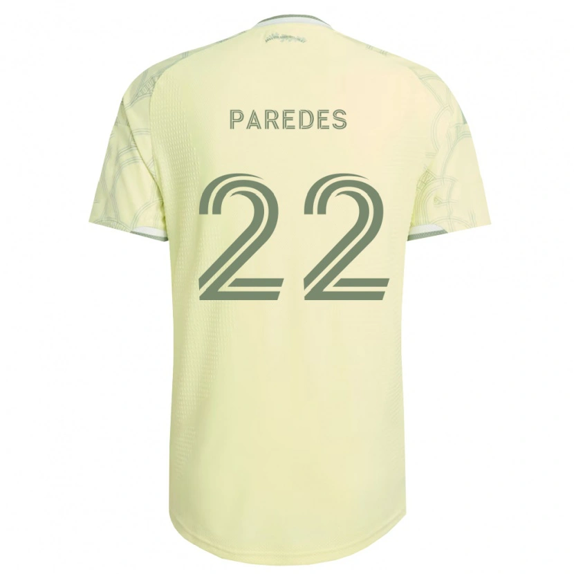 Danxen Criança Camisola Cristhian Paredes #22 Bege Branco Alternativa 2026/27 Camisa Brasil