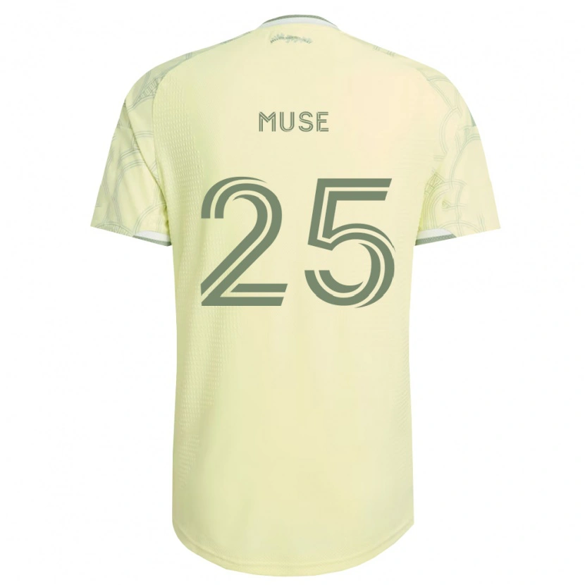 Danxen Criança Camisola Trey Muse #25 Bege Branco Alternativa 2026/27 Camisa Brasil