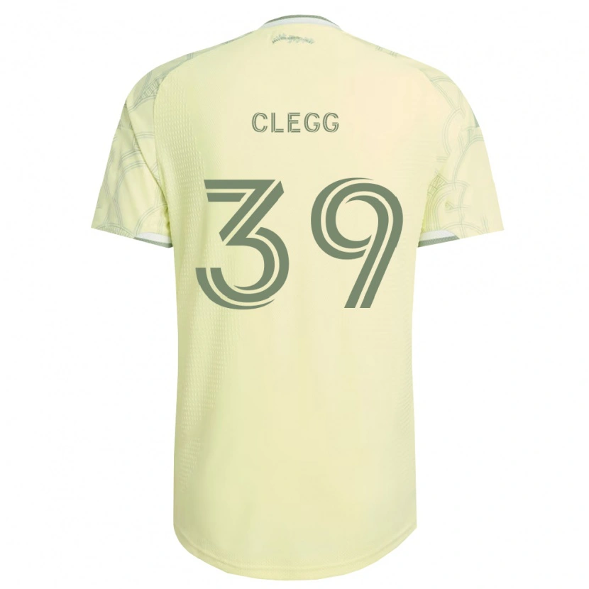 Danxen Criança Camisola Tyler Clegg #39 Bege Branco Alternativa 2026/27 Camisa Brasil