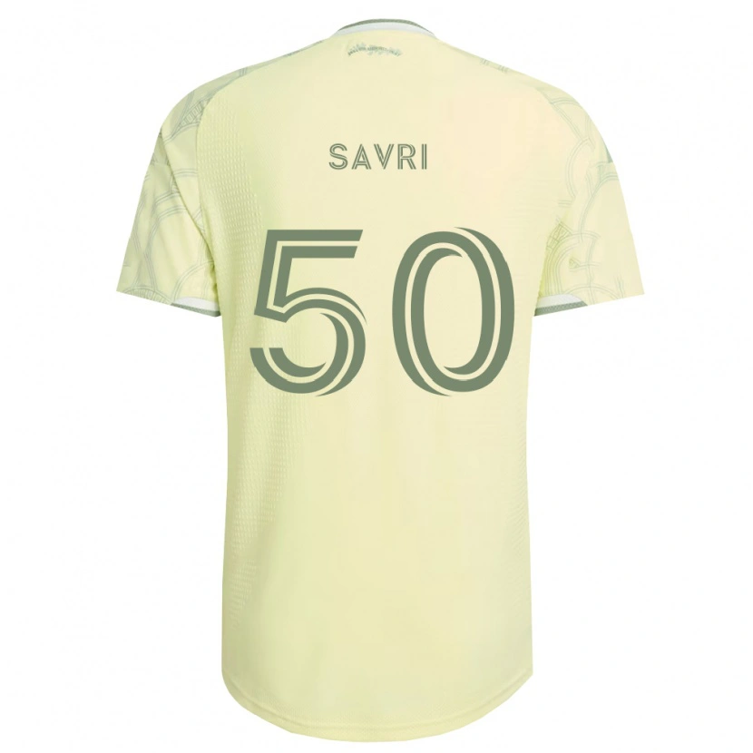Danxen Criança Camisola Nolan Savri #50 Bege Branco Alternativa 2026/27 Camisa Brasil