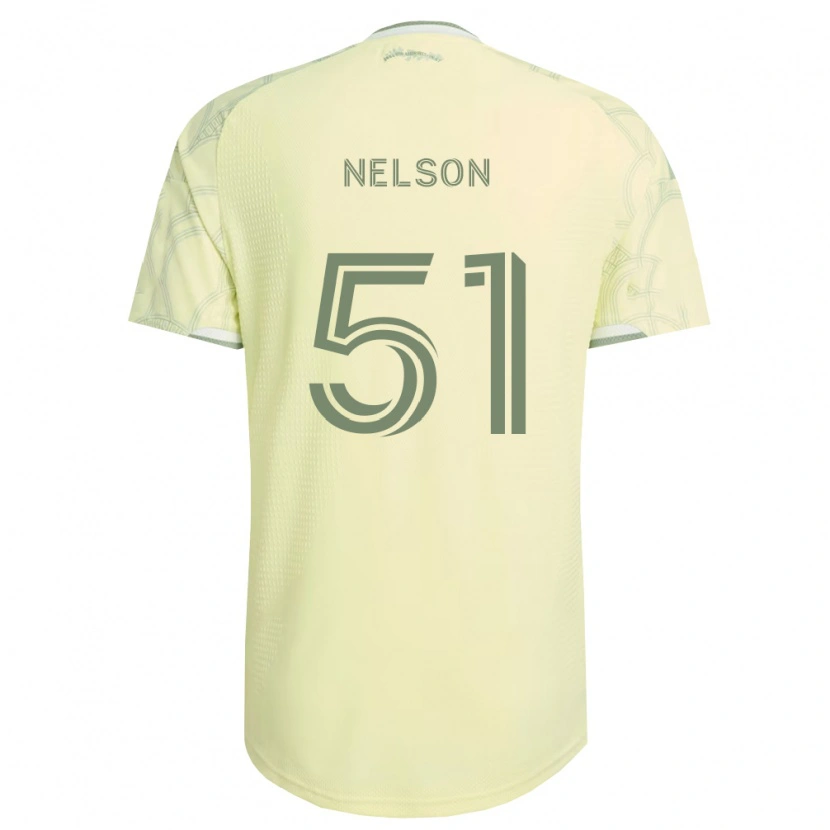 Danxen Criança Camisola Maxton Nelson #51 Bege Branco Alternativa 2026/27 Camisa Brasil