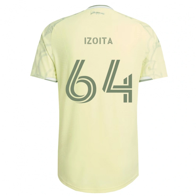 Danxen Criança Camisola Jacob Izoita #64 Bege Branco Alternativa 2026/27 Camisa Brasil