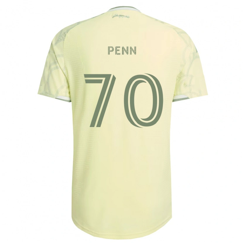 Danxen Criança Camisola Josh Penn #70 Bege Branco Alternativa 2026/27 Camisa Brasil