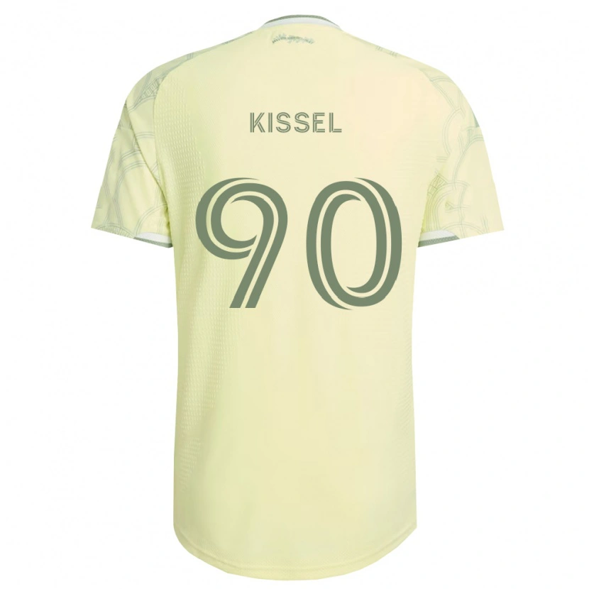 Danxen Criança Camisola Maximilian Kissel #90 Bege Branco Alternativa 2026/27 Camisa Brasil