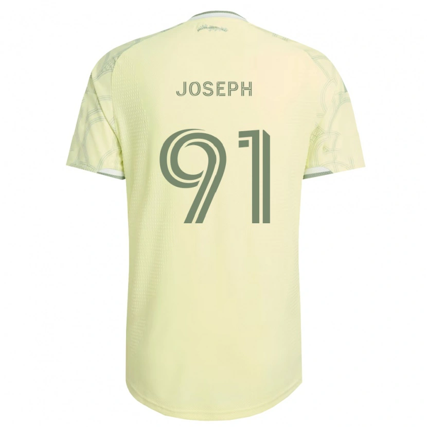 Danxen Criança Camisola Sam Joseph #91 Bege Branco Alternativa 2026/27 Camisa Brasil