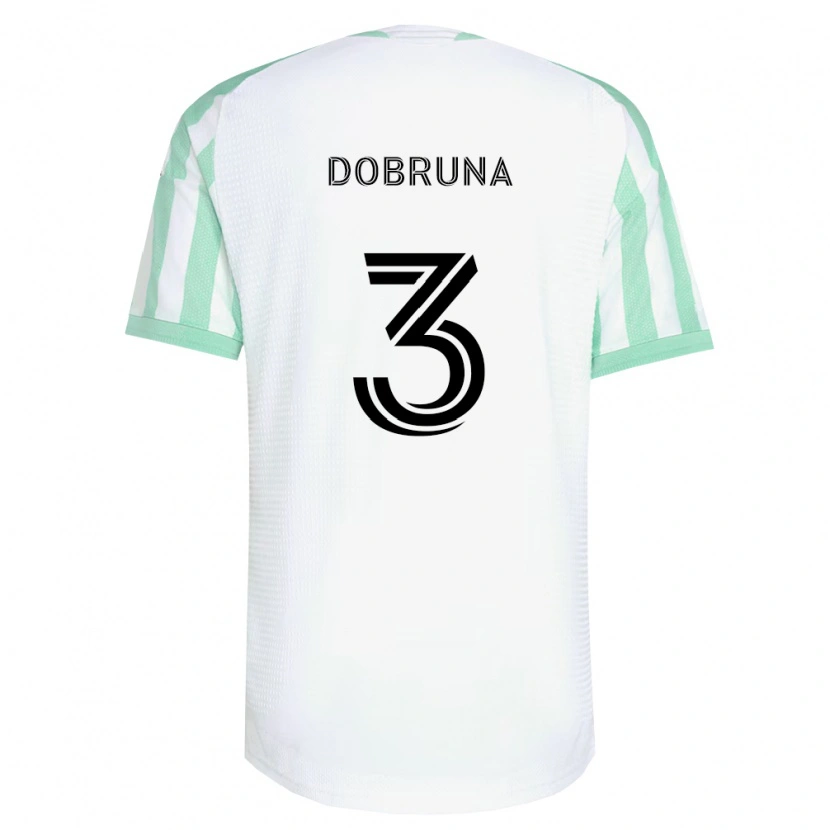 Danxen Criança Camisola Dren Dobruna #3 Verde Claro Branco Preto Alternativa 2026/27 Camisa Brasil