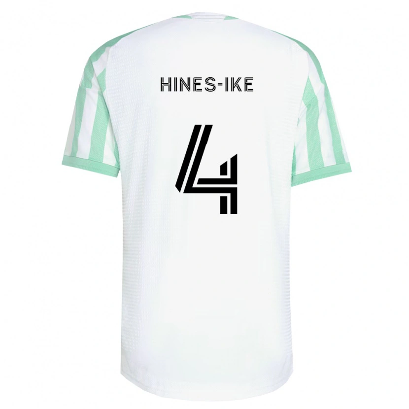 Danxen Criança Camisola Brendan Hines-Ike #4 Verde Claro Branco Preto Alternativa 2026/27 Camisa Brasil