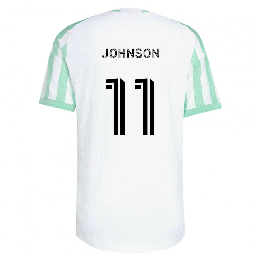 Danxen Criança Camisola Emmanuel Johnson #11 Verde Claro Branco Preto Alternativa 2026/27 Camisa Brasil
