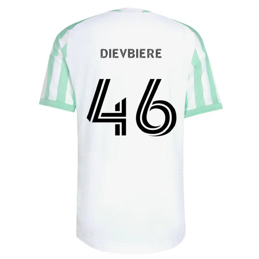 Danxen Criança Camisola Vona Dievbiere #46 Verde Claro Branco Preto Alternativa 2026/27 Camisa Brasil