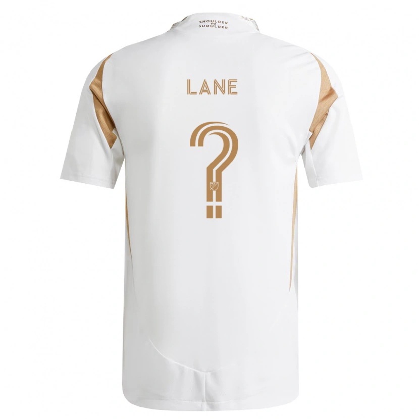Danxen Criança Camisola James Lane #0 Branco Marrom Alternativa 2026/27 Camisa Brasil