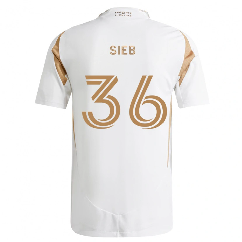 Danxen Criança Camisola Armindo Sieb #36 Branco Marrom Alternativa 2026/27 Camisa Brasil