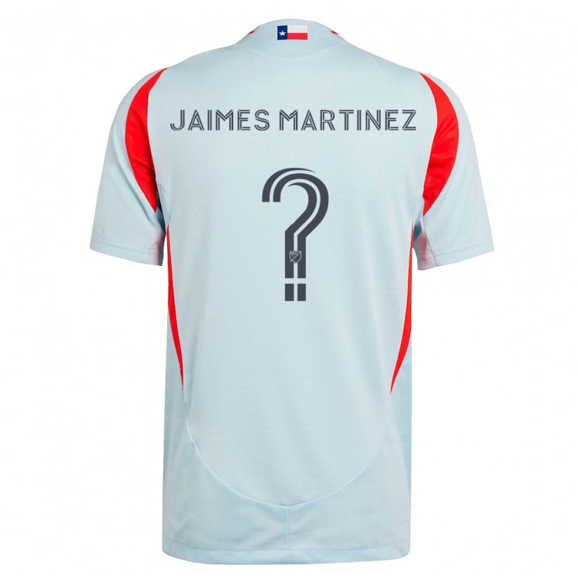 Danxen Criança Camisola David Jaimes Martinez #0 Cinza Escuro Branco Vermelho Alternativa 2026/27 Camisa Brasil