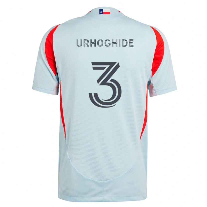 Danxen Criança Camisola Osaze Urhoghide #3 Cinza Escuro Branco Vermelho Alternativa 2026/27 Camisa Brasil