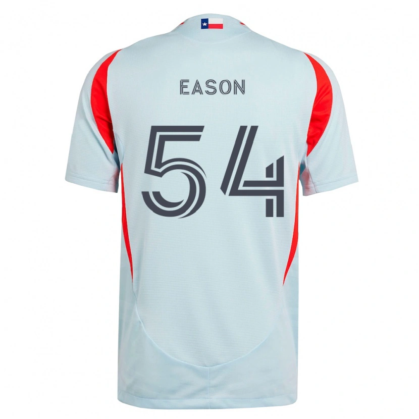 Danxen Criança Camisola Jordyn Eason #54 Cinza Escuro Branco Vermelho Alternativa 2026/27 Camisa Brasil